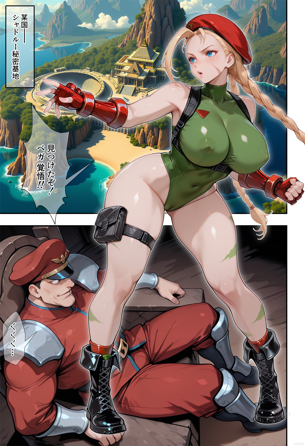 ハイレグ格闘娘vsゴブリン 2ページ目