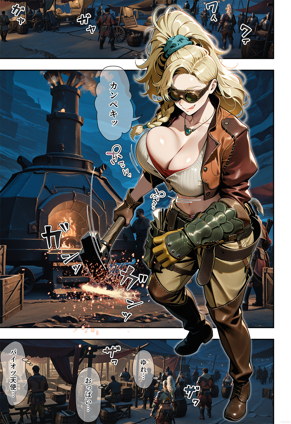 猥るず！～加工屋おっぱいと編纂メガネのヒミツ～ 2ページ目