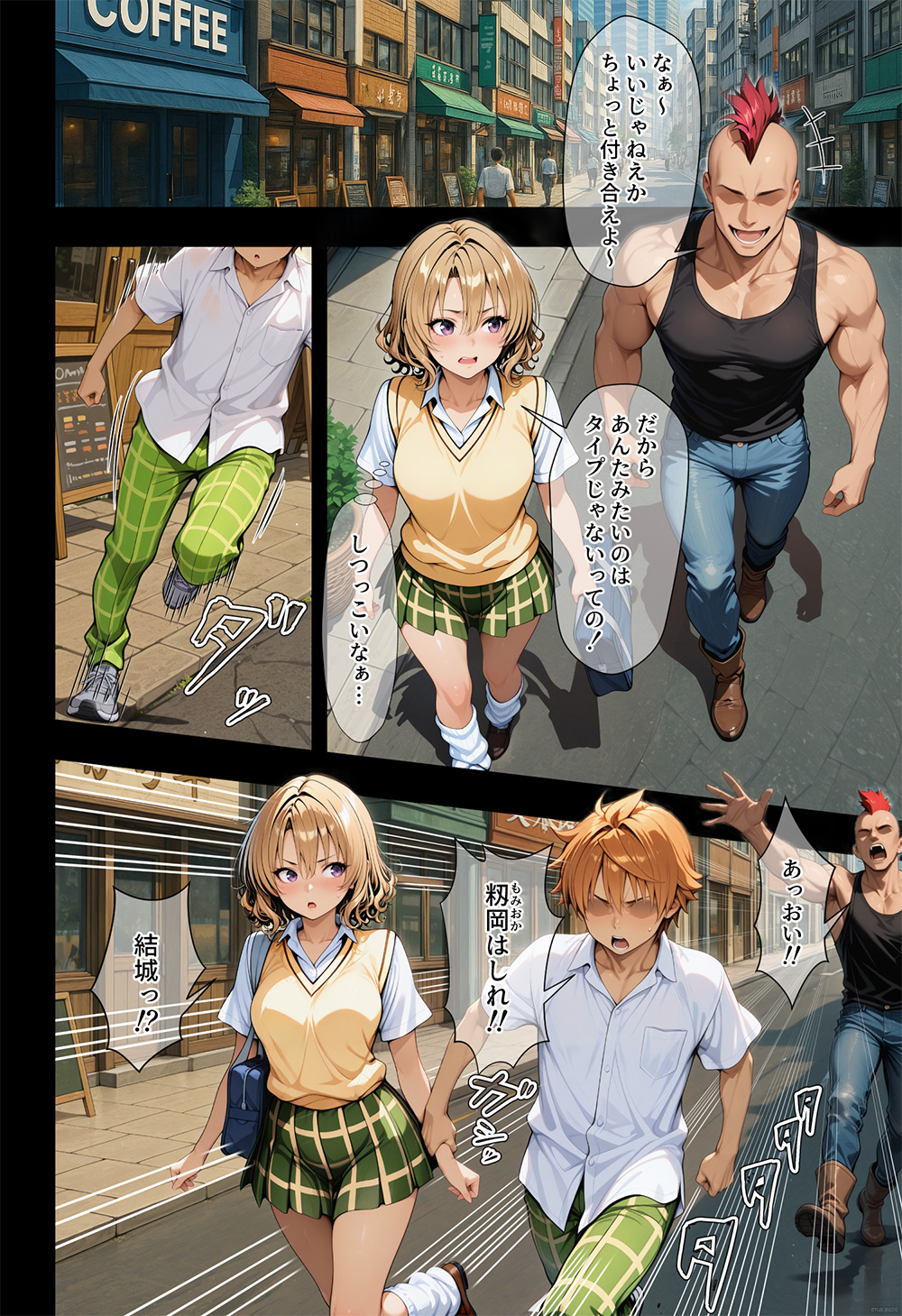 ハレンチToMomi岡 3ページ目