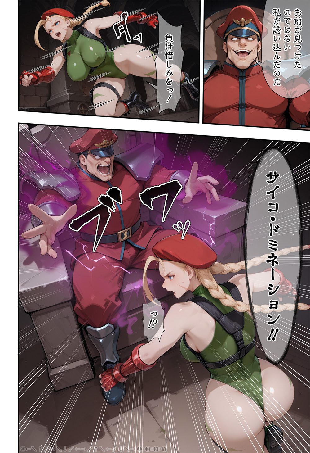 ハイレグ格闘娘vsゴブリン 3ページ目