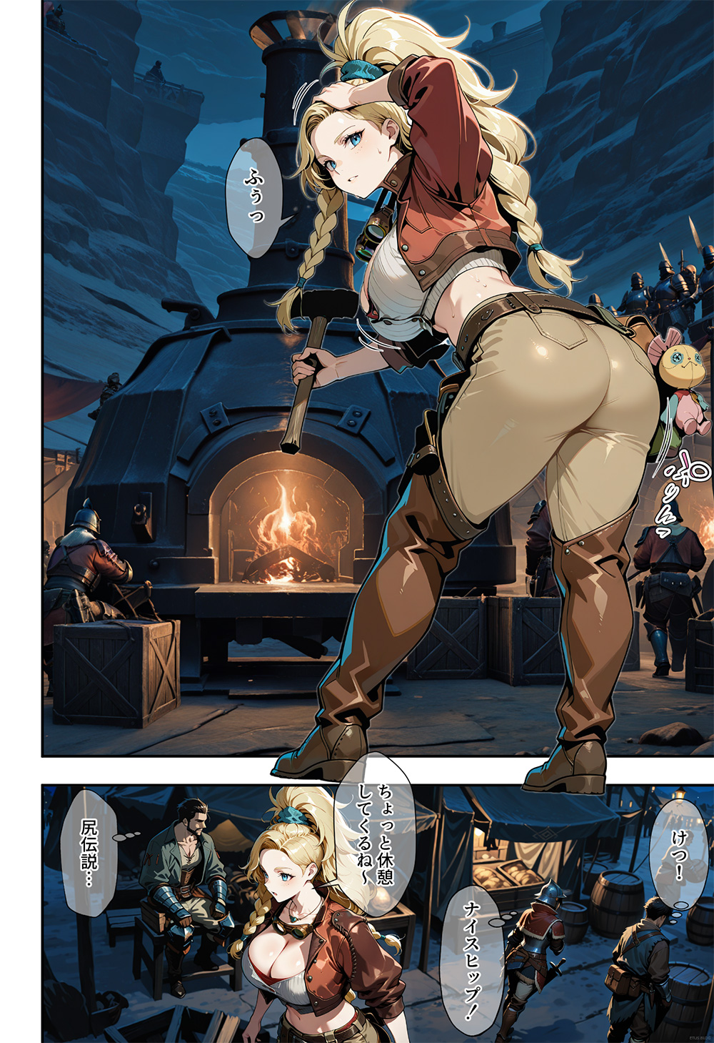 猥るず！～加工屋おっぱいと編纂メガネのヒミツ～ 3ページ目