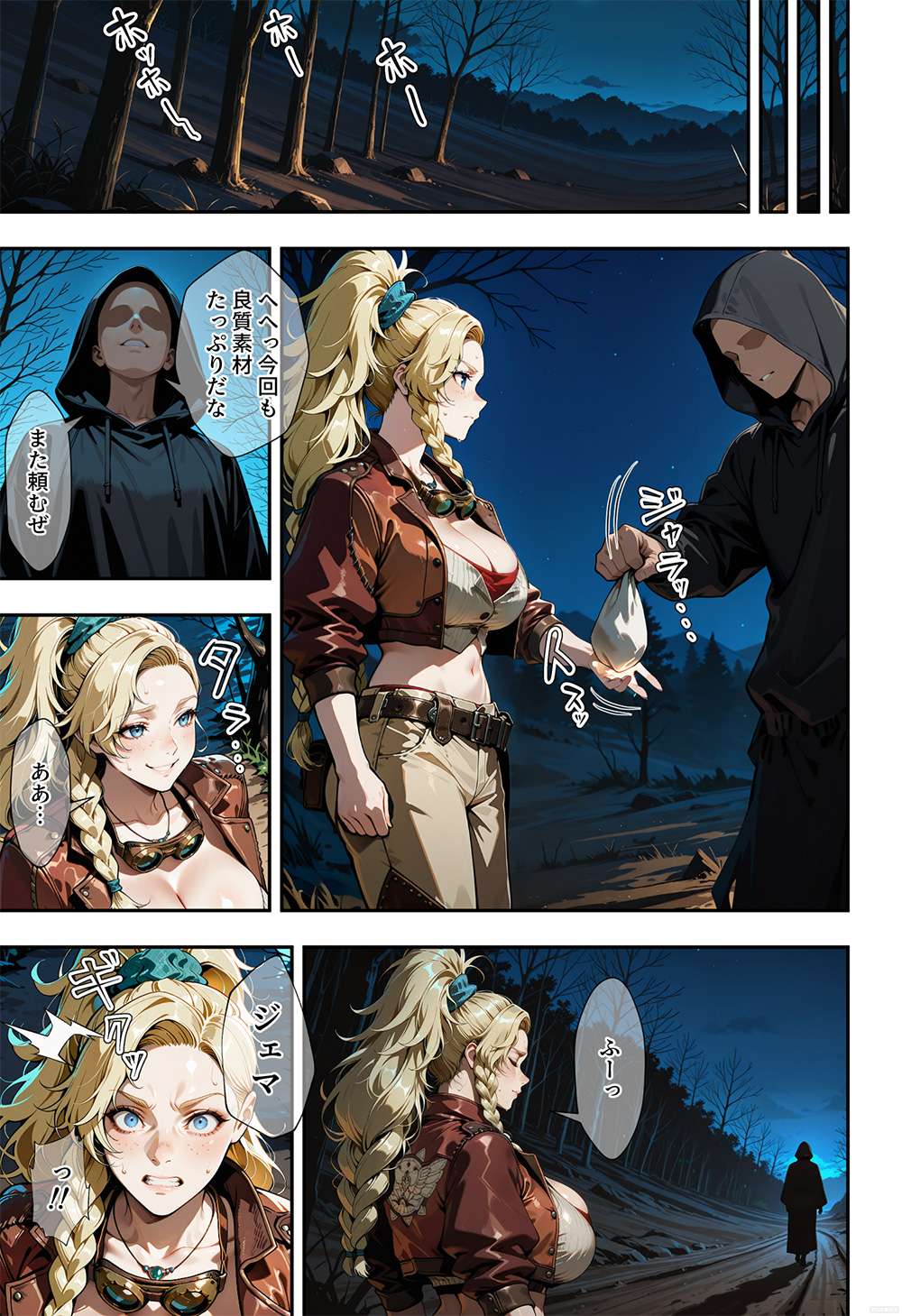 猥るず！～加工屋おっぱいと編纂メガネのヒミツ～ 4ページ目