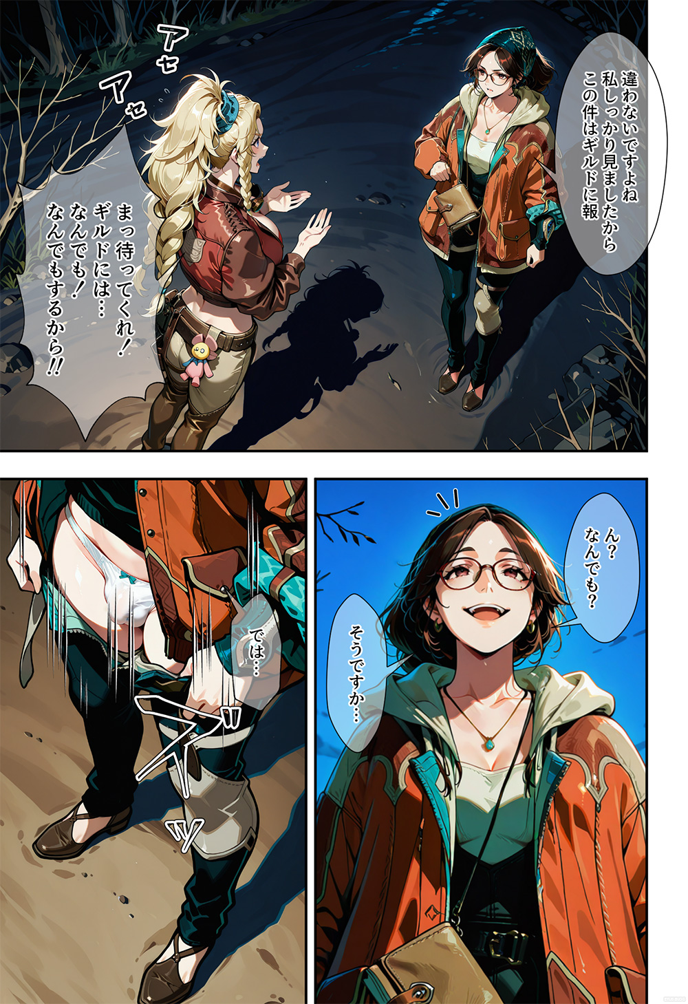 猥るず！～加工屋おっぱいと編纂メガネのヒミツ～ 6ページ目