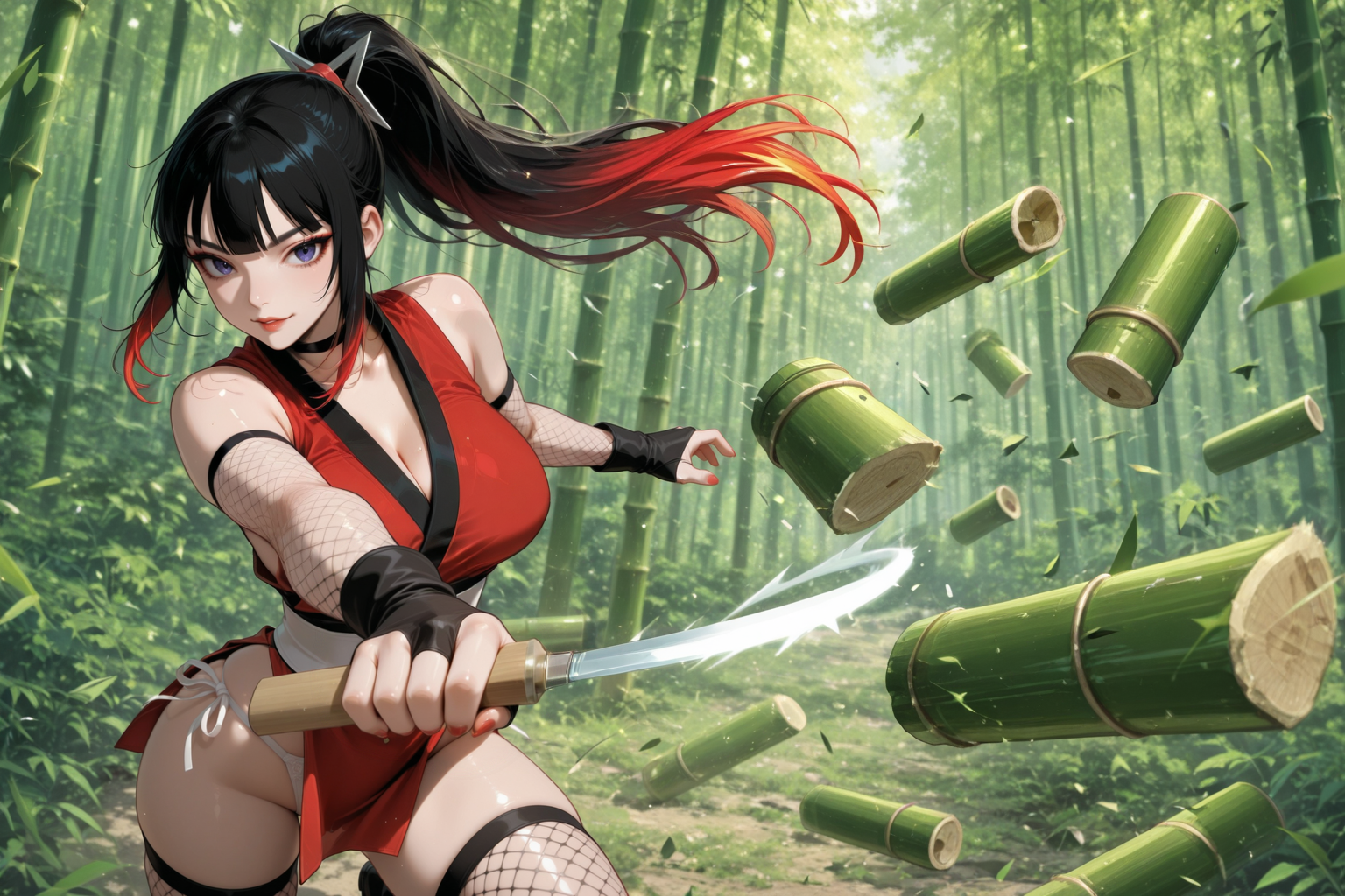 次回作はオリキャラくノ一vs魔ダコです！ 6ページ目