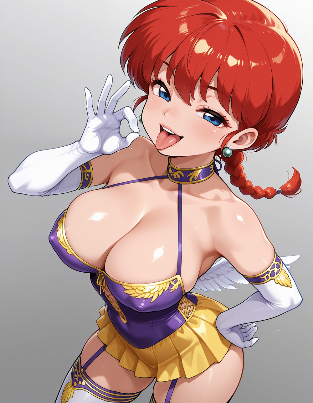 らんまのビスチェ(進捗お知らせとおまけCG) 1ページ目