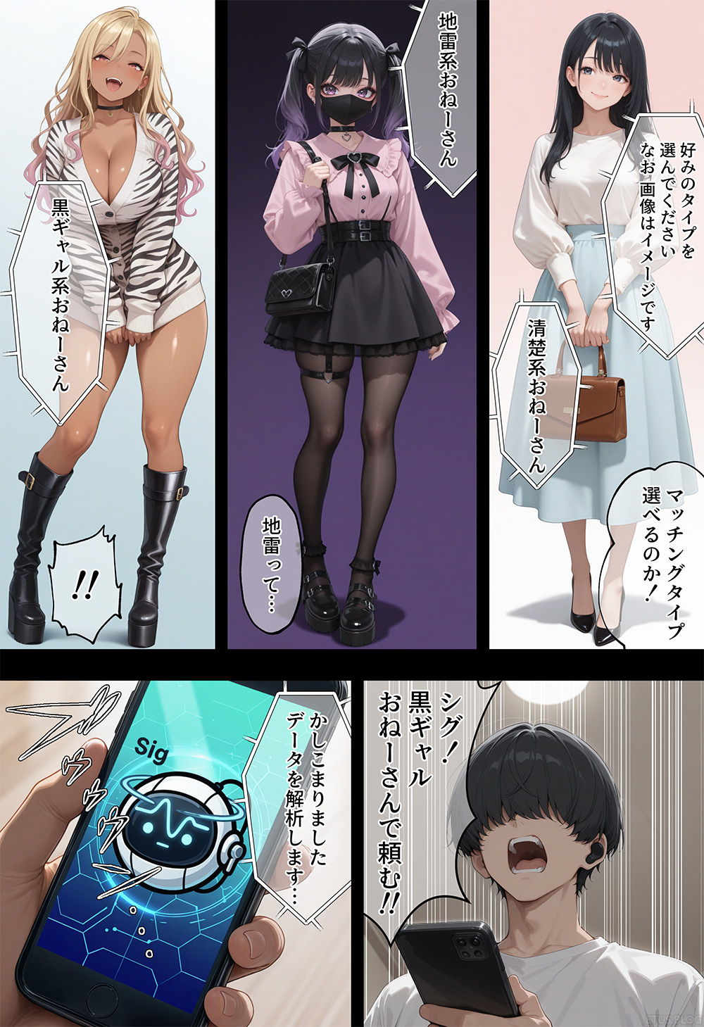 AIアプリでHカップ黒ギャルとヤれた話(1) 4ページ目