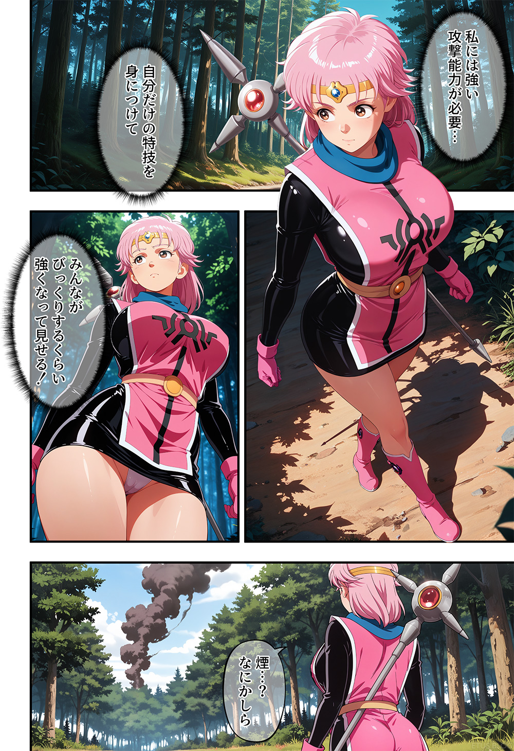 僧侶戦士vsモンスター(1) 2ページ目