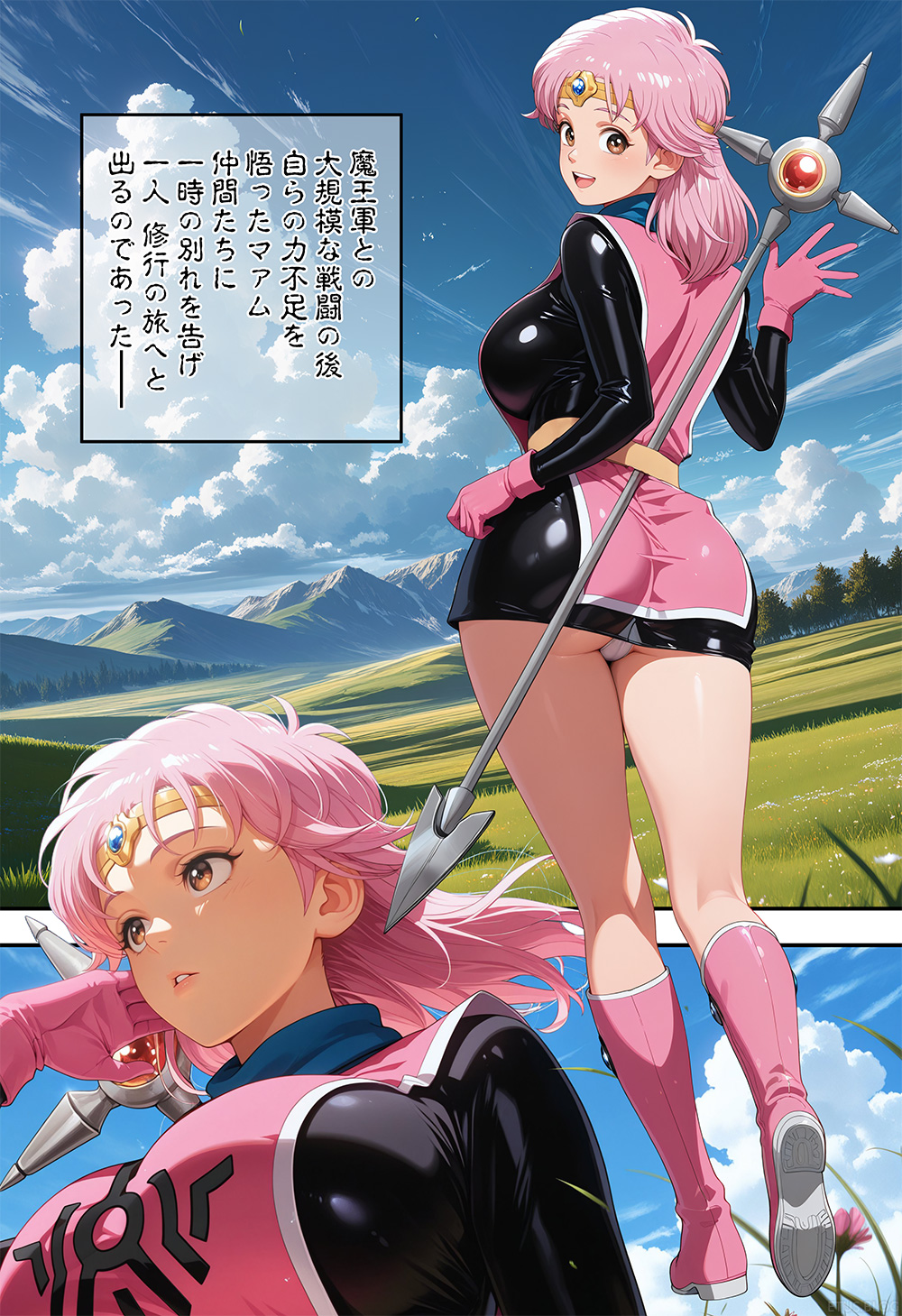 僧侶戦士vsモンスター(前半まとめ) 2ページ目