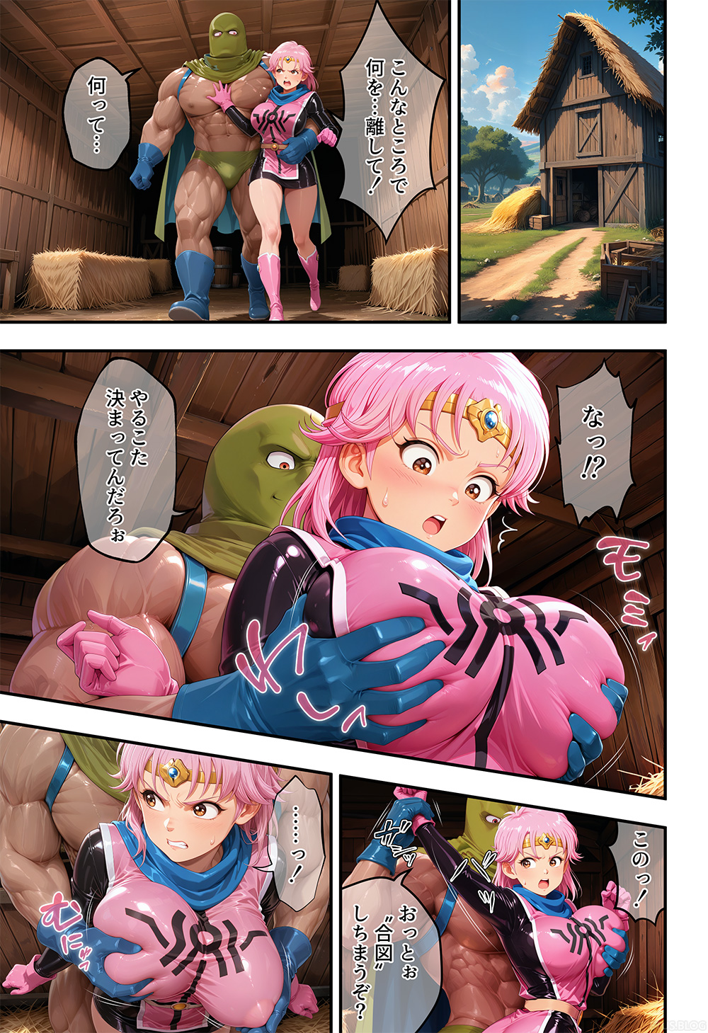 僧侶戦士vsモンスター(前半まとめ) 10ページ目