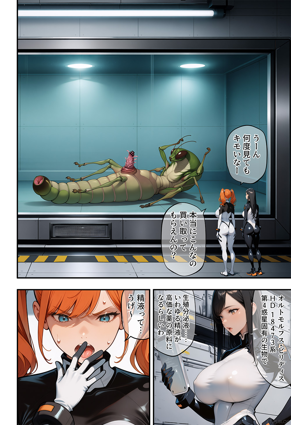SF異種姦モノ(前半まとめ) 3ページ目