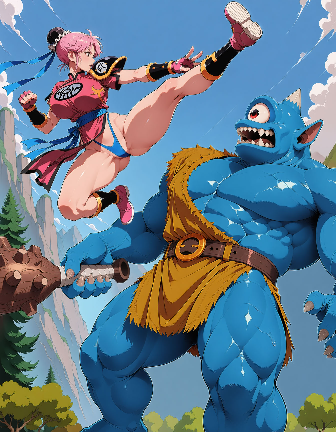 次回作は武闘家マァムvsモンスターです！ 8ページ目
