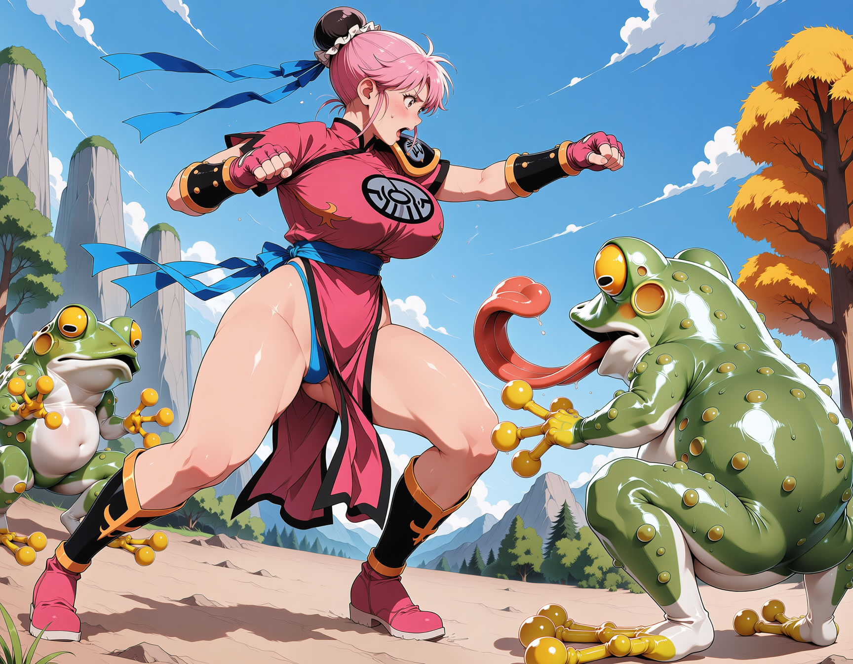 次回作は武闘家マァムvsモンスターです！ 9ページ目